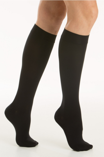 Dr. Comfort® Anti-Embolism Below-Knee Knee High Closed Toe Unisex  Compression Stocking